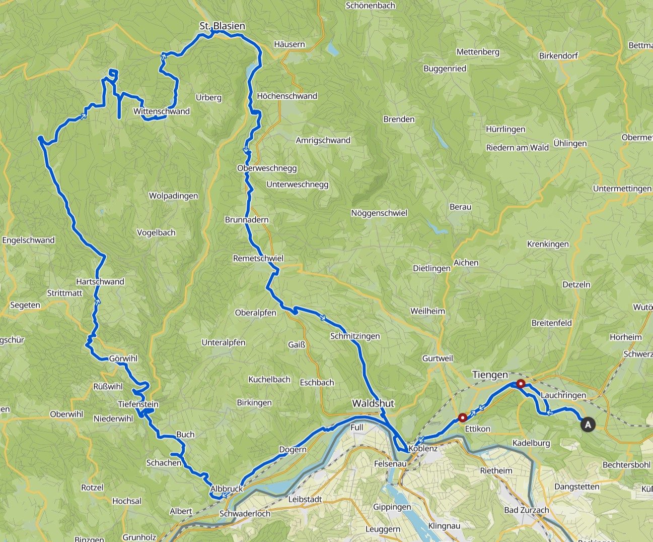 tour dachsberg ibach