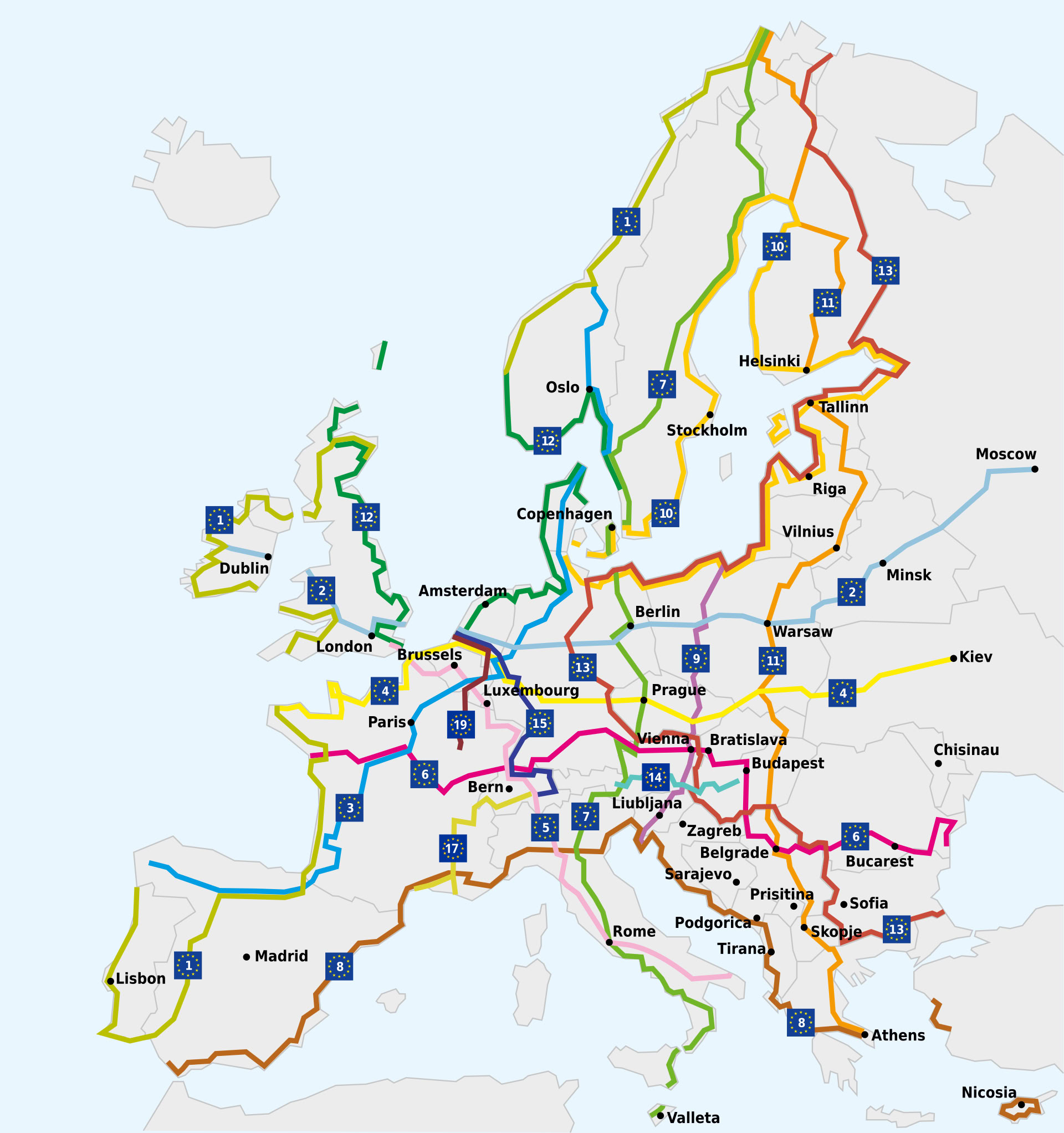eurovelo routes 2020